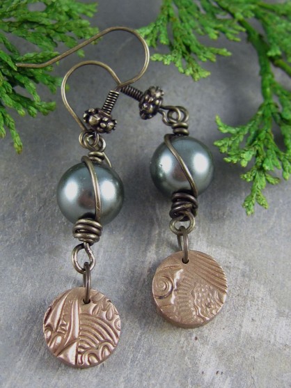 handmade earrings by Linda Landig Jewelry